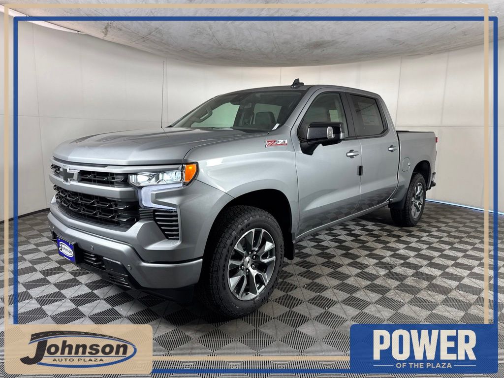 Sterling Gray Metallic 2026 Chevrolet Silverado 1500 Pickup Truck Four-Wheel Drive Automatic