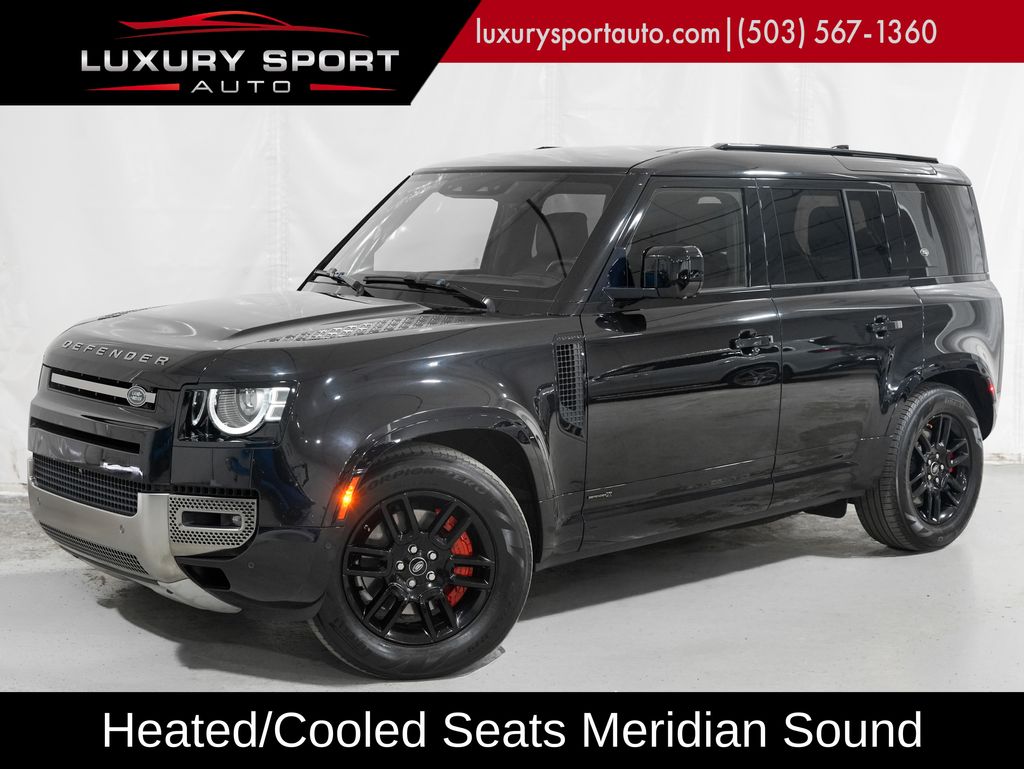 Black 2020 Land Rover Defender SUV / Crossover All-Wheel Drive 8-Speed Automatic