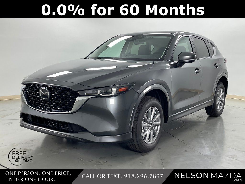 Machine Gray Metallic 2025 Mazda CX-5 2.5 S Select AWD SUV / Crossover All-Wheel Drive 6-Speed Automatic