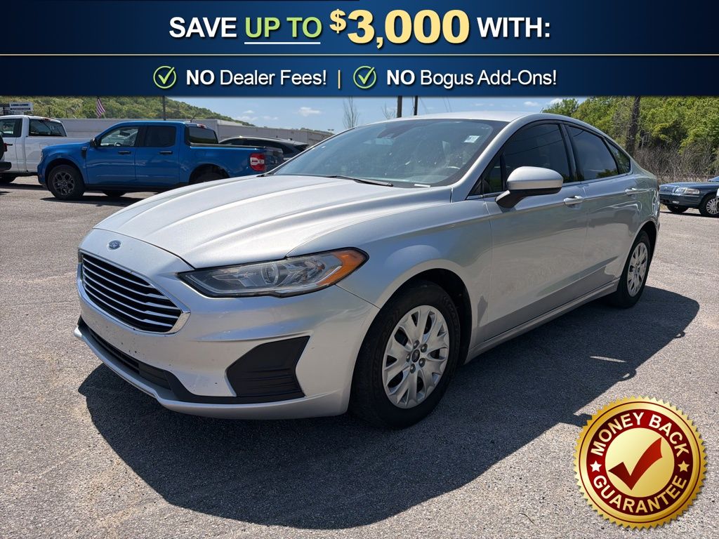 Ingot Silver 2019 Ford Fusion S Sedan Front-Wheel Drive 6-Speed Automatic
