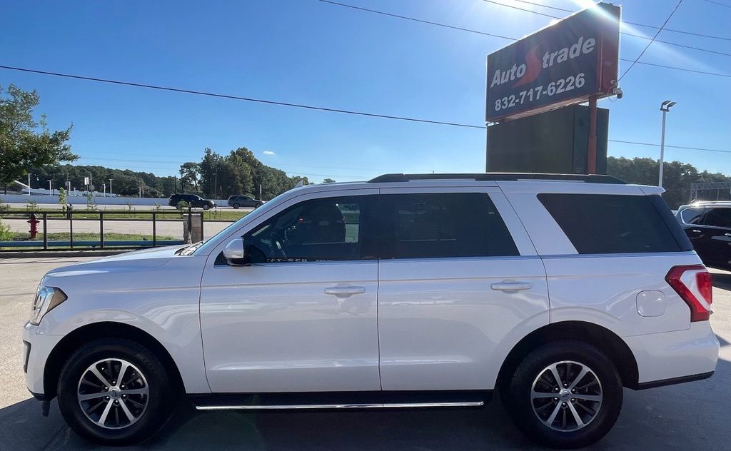 2019 Ford Expedition XLT White at Wharton Ford
