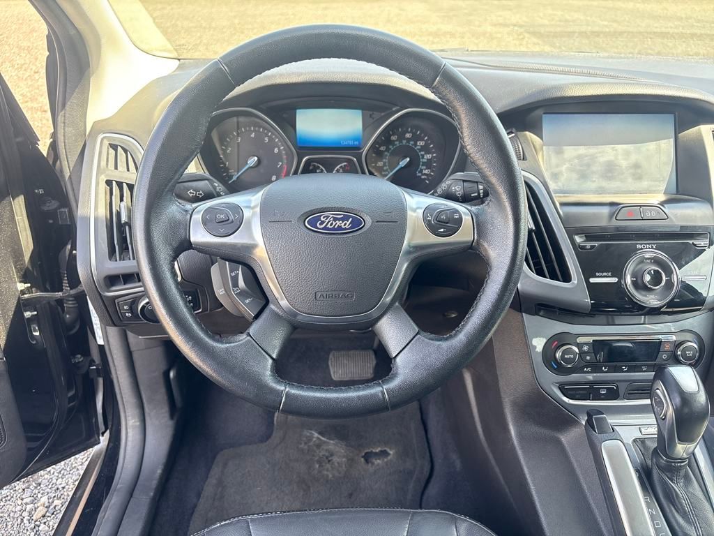 2014 Tuxedo Black Metallic Ford Focus Titanium FWD Hatchback