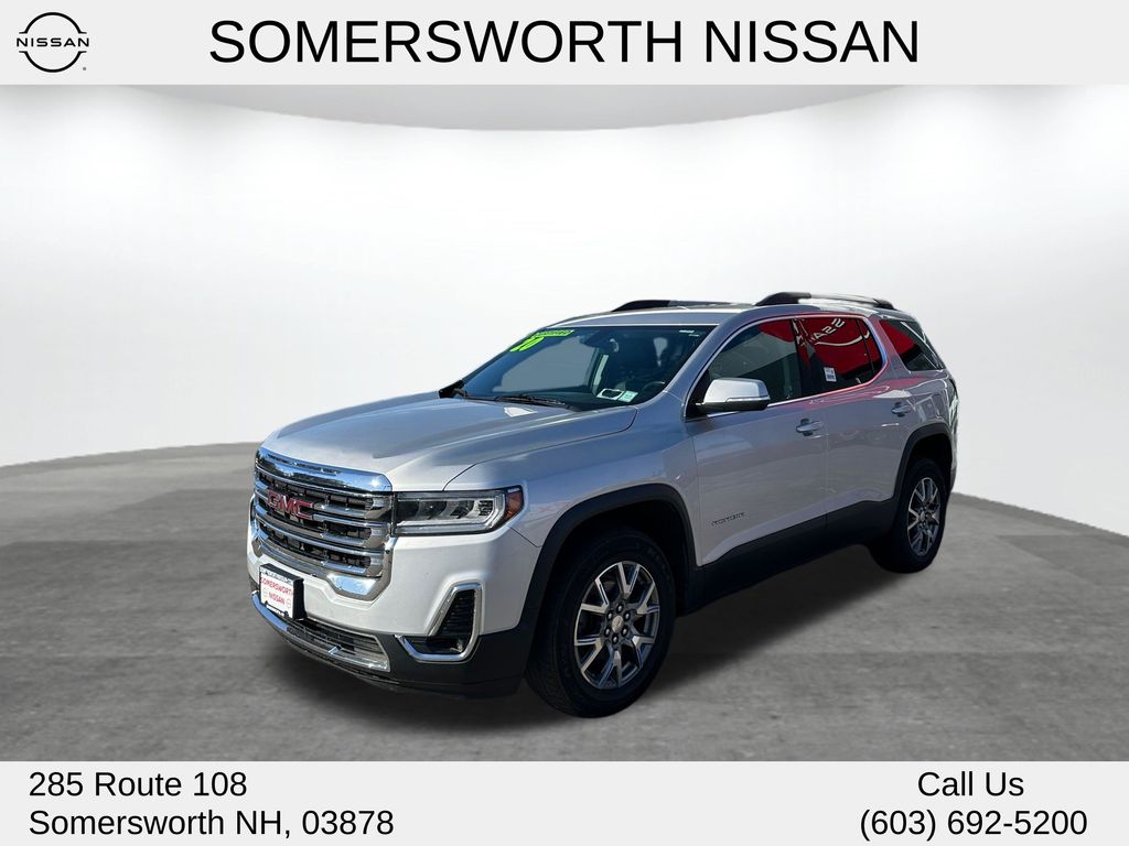 Quicksilver Metallic 2020 GMC Acadia SLT AWD SUV / Crossover Four-Wheel Drive 9-Speed Automatic