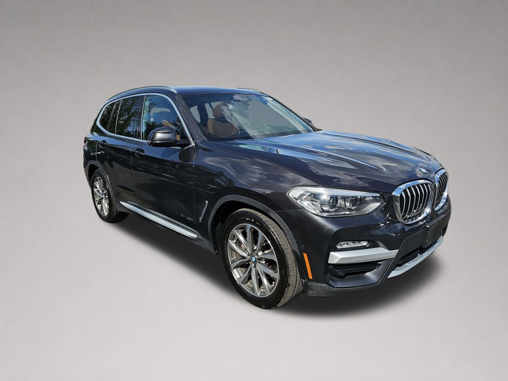 Gray (Dark Graphite) 2018 BMW X3 SUV / Crossover All-Wheel Drive 8-Speed Automatic