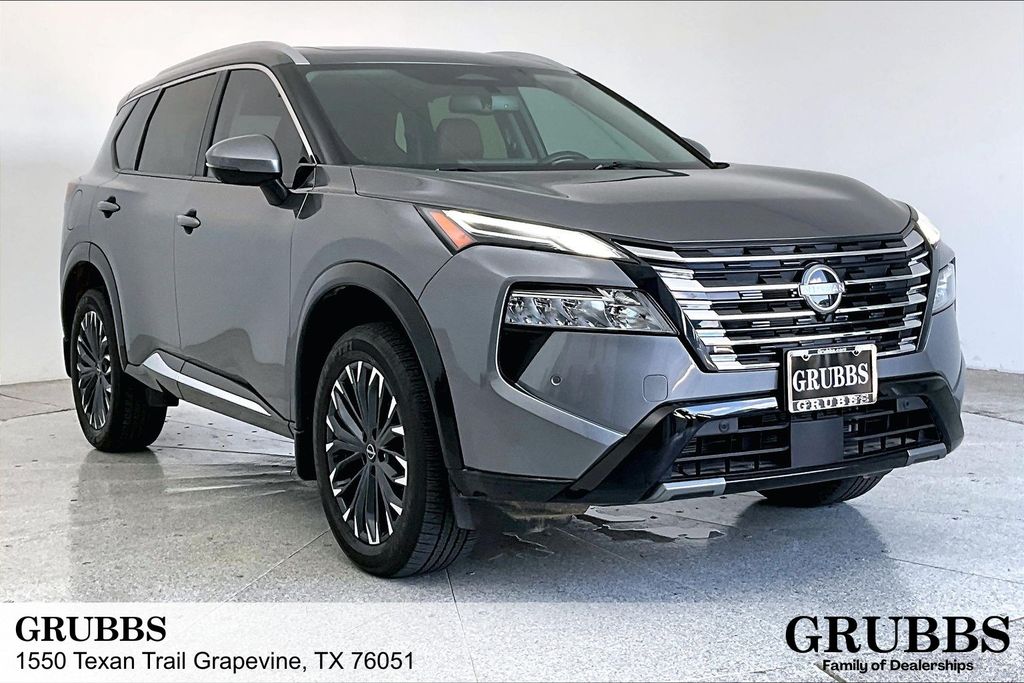 Gray (Gun Metallic) 2025 Nissan Rogue SUV / Crossover All-Wheel Drive Continuously Variable Transmission