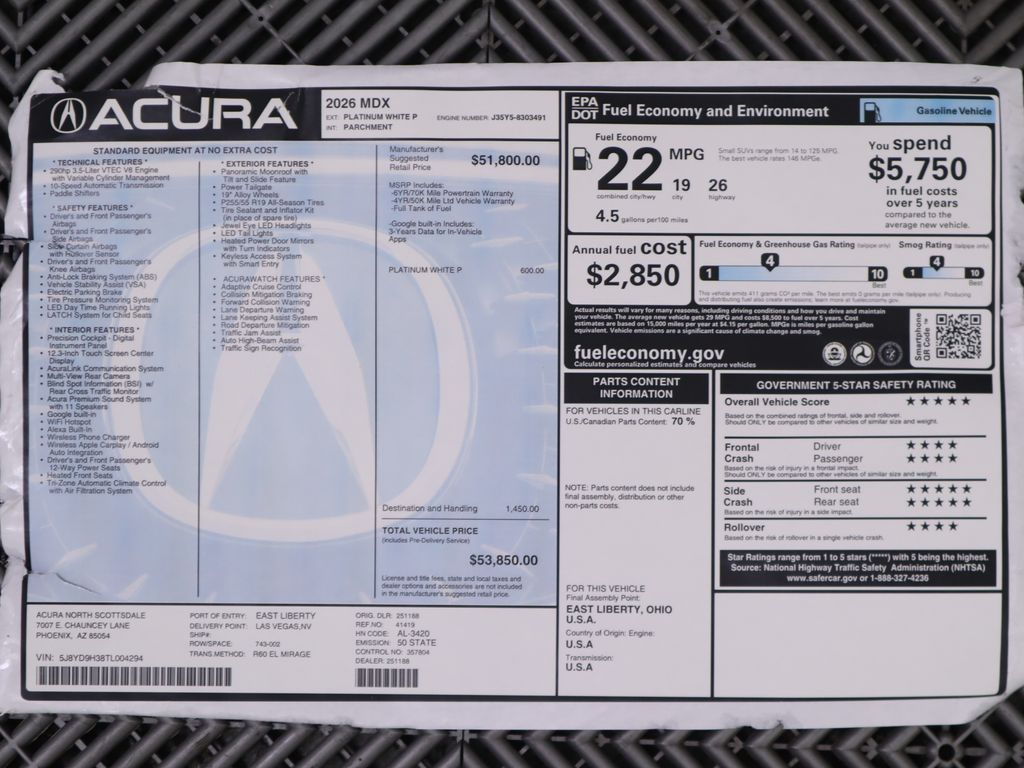 Thumbnail: 2026 Acura MDX - 9