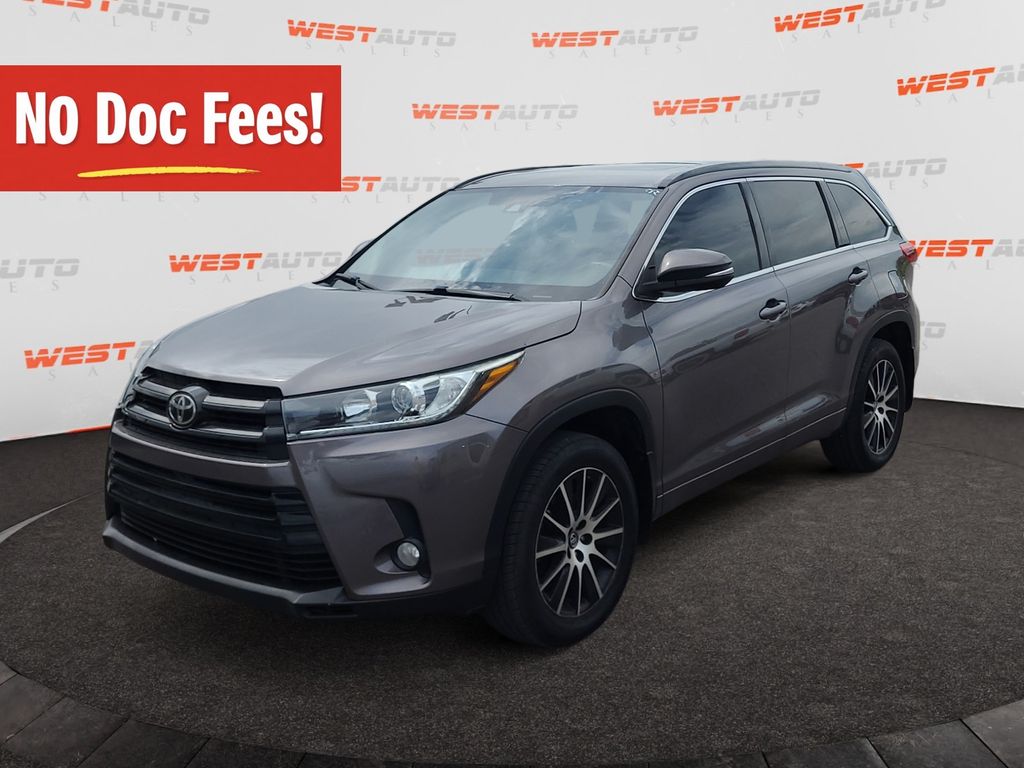 Predawn Gray Mica 2018 Toyota Highlander SUV / Crossover All-Wheel Drive 8-Speed Automatic