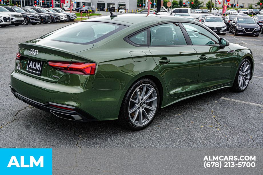 Used 2025 Green Audi 45 S line Premium image 5