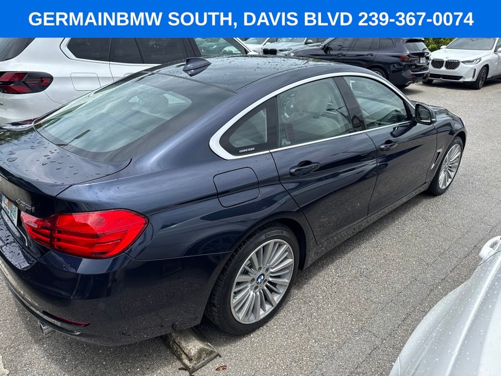 Used 2015 Blue BMW 435i Gran Coupe image 3