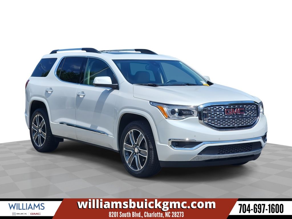 White Frost Tricoat 2018 GMC Acadia SUV / Crossover Front-Wheel Drive 6-Speed Automatic