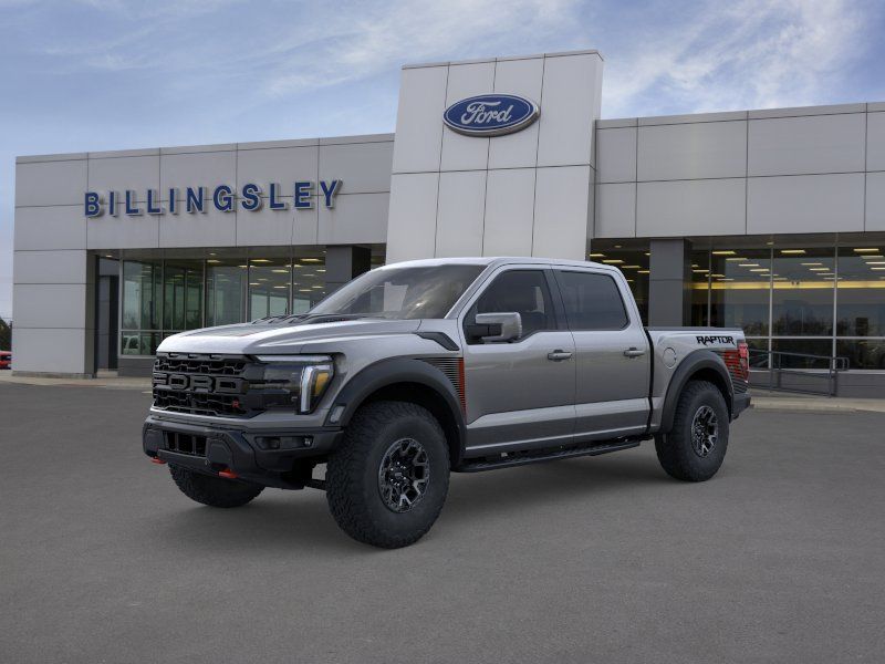 Carbonized Gray Metallic 2026 Ford F-150 Raptor SuperCrew 4WD Pickup Truck Four-Wheel Drive Automatic