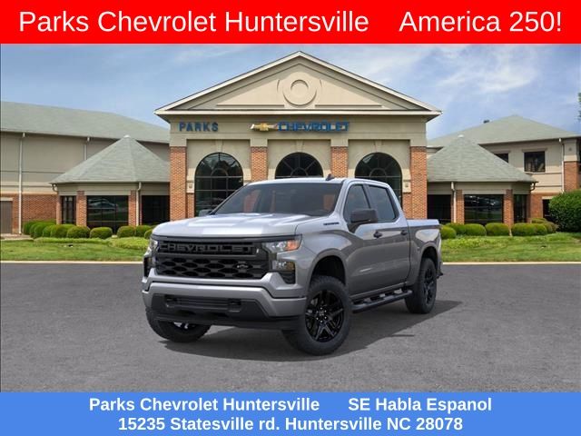 Sterling Gray Metallic 2026 Chevrolet Silverado 1500 Pickup Truck Four-Wheel Drive 8-Speed Automatic