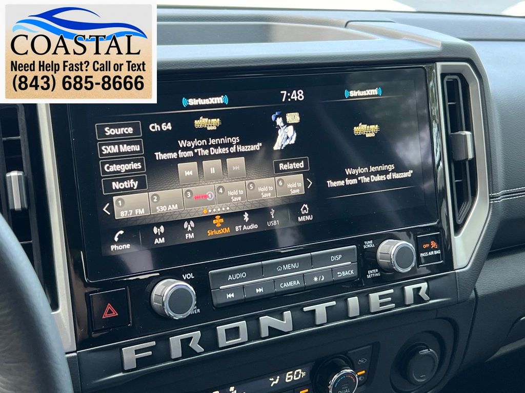 2025 Nissan Frontier SV White at Lugoff Nissan