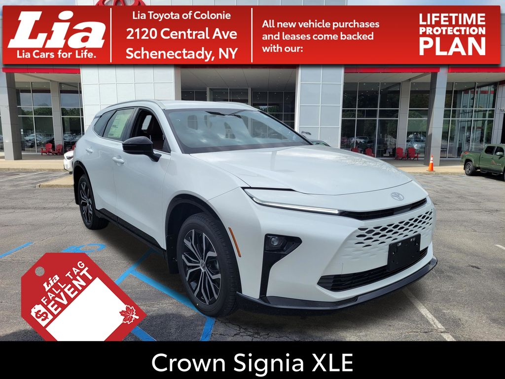 White 2026 Toyota Crown Signia SUV / Crossover All-Wheel Drive Continuously Variable Transmission