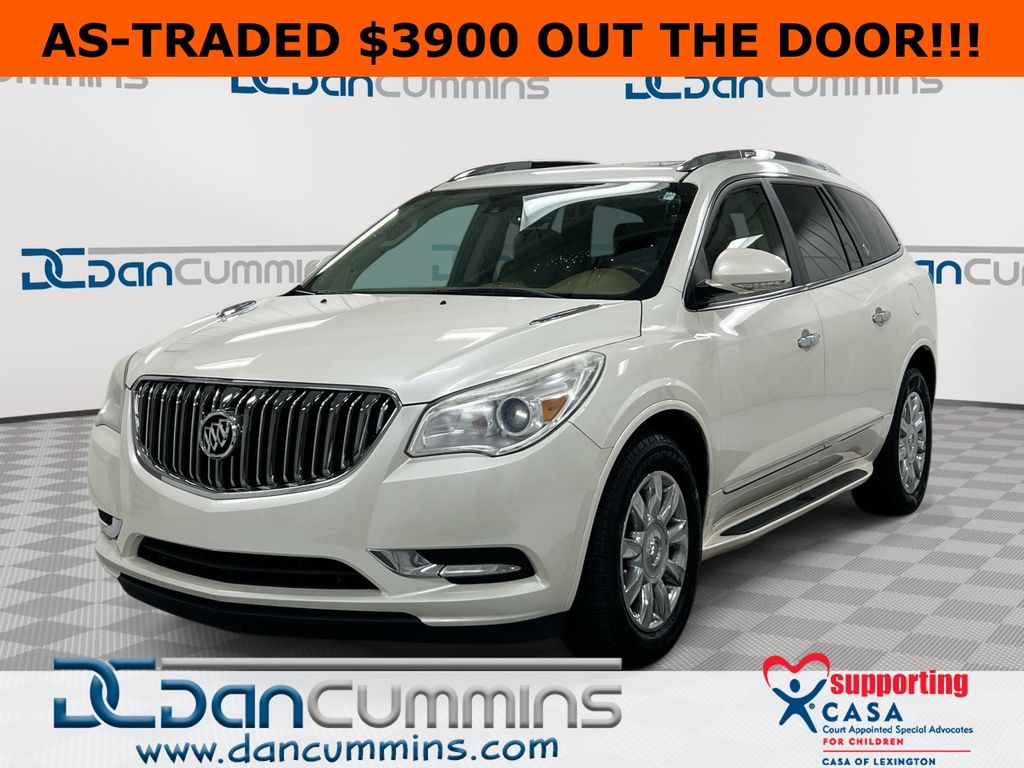 White Diamond Clearcoat 2014 Buick Enclave Premium FWD SUV / Crossover Front-Wheel Drive 6-Speed Automatic