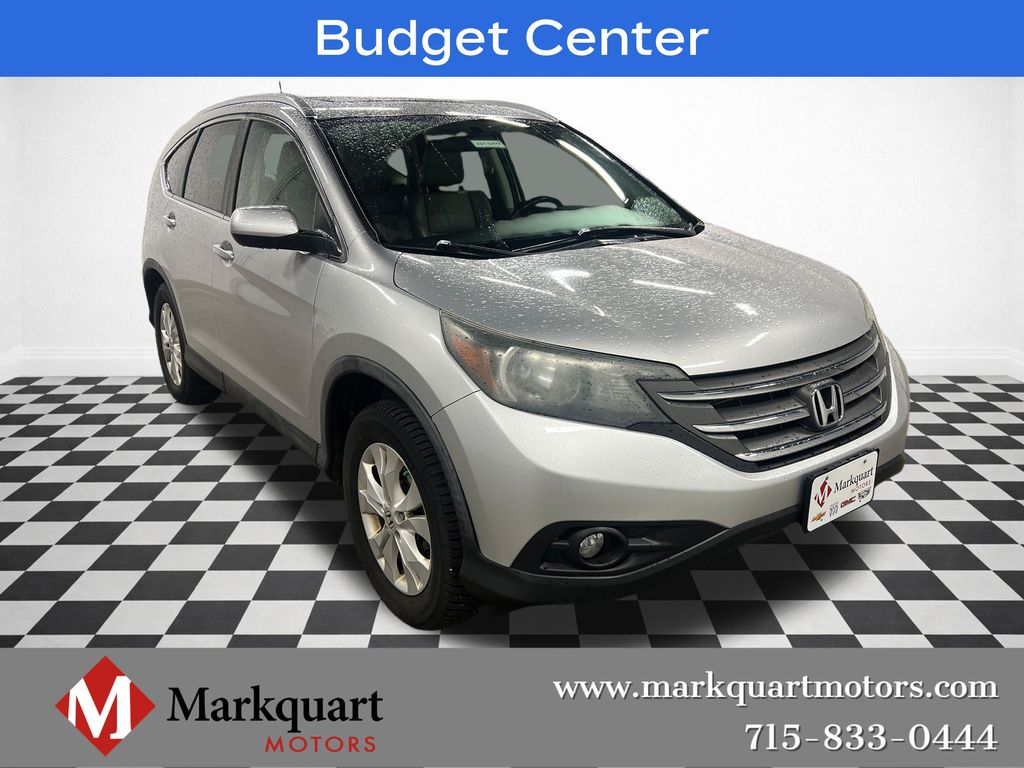 Alabaster Silver Metallic 2012 Honda CR-V EX-L AWD SUV / Crossover All-Wheel Drive 5-Speed Automatic
