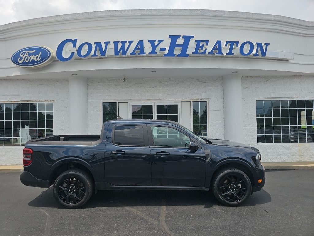 Alto Blue Metallic Tinted Clearcoat 2023 Ford Maverick Pickup Truck Front-Wheel Drive Continuously Variable Transmission