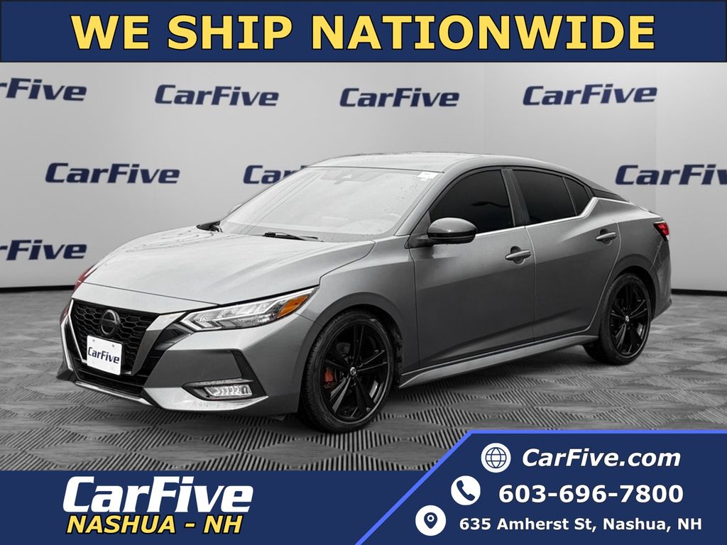 Gray (Gun Metallic) 2021 Nissan Sentra Sedan Front-Wheel Drive Continuously Variable Transmission