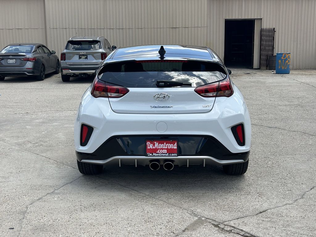 2020 Hyundai Veloster Turbo Ultimate White at Baytown Hyundai