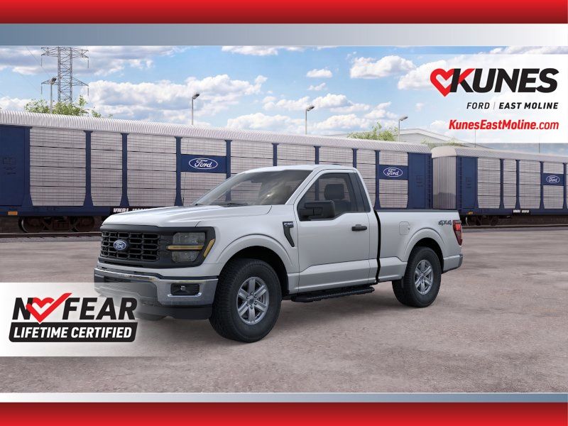 Iconic Silver Metallic 2026 Ford F-150 Pickup Truck Four-Wheel Drive Automatic