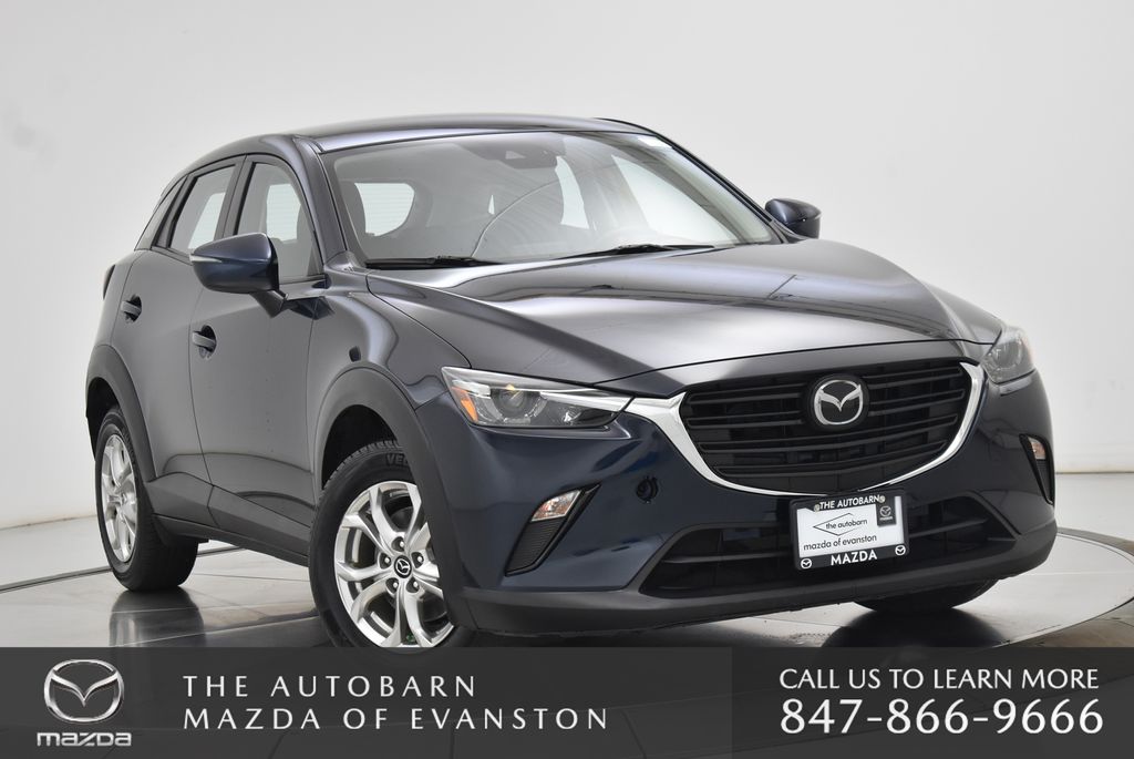 Deep Crystal Blue Mica 2019 Mazda CX-3 Sport AWD SUV / Crossover All-Wheel Drive 6-Speed Automatic