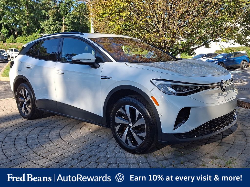Pure White 2023 Volkswagen ID.4 SUV / Crossover All-Wheel Drive Automatic