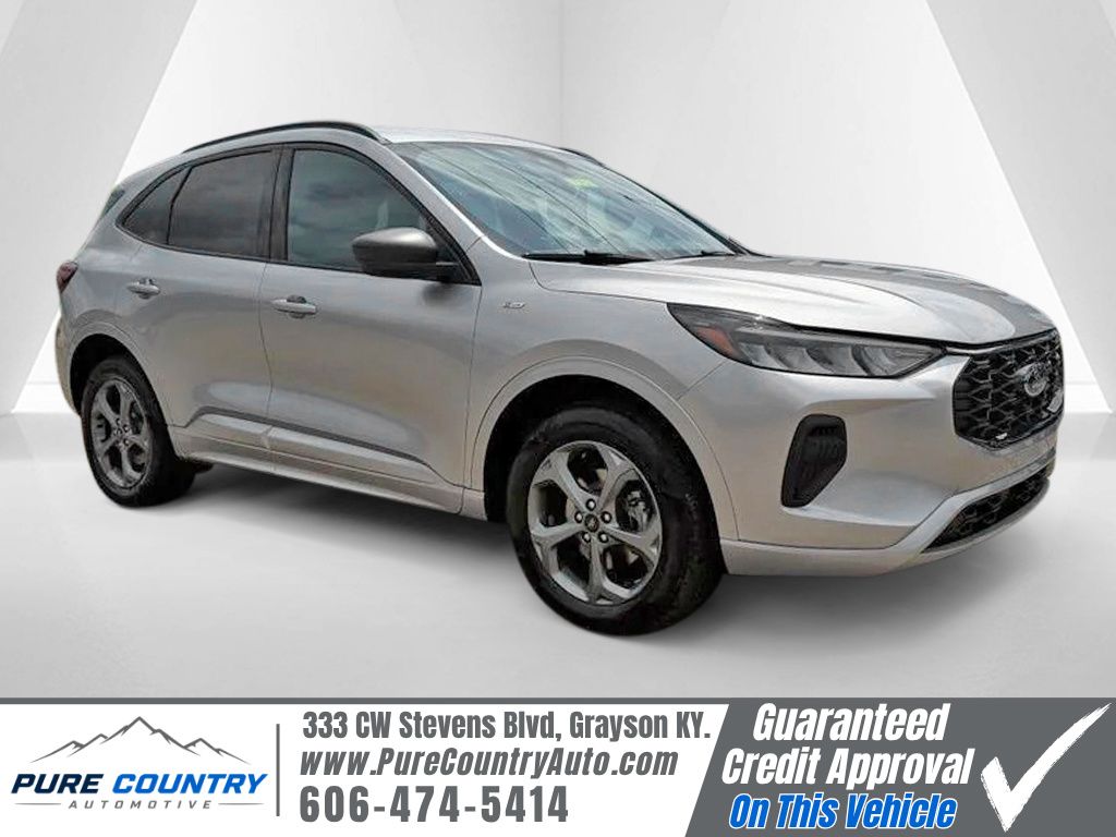 Silver Metallic 2023 Ford Escape SUV / Crossover All-Wheel Drive 8-Speed Automatic