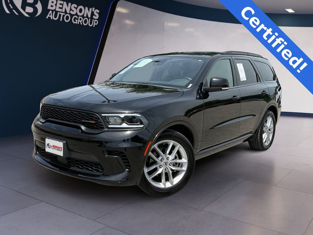 DB Black Crystal Clearcoat 2024 Dodge Durango GT Plus RWD SUV / Crossover Rear-Wheel Drive 8-Speed Automatic