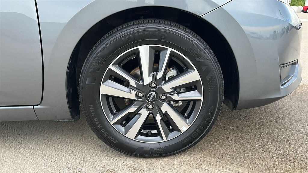 2025 Nissan Versa 1.6 SV Gray at South Houston Nissan