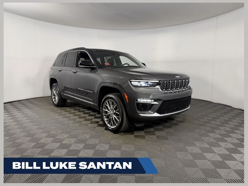 Gray Metallic 2025 Jeep Grand Cherokee SUV / Crossover Four-Wheel Drive 8-Speed Automatic