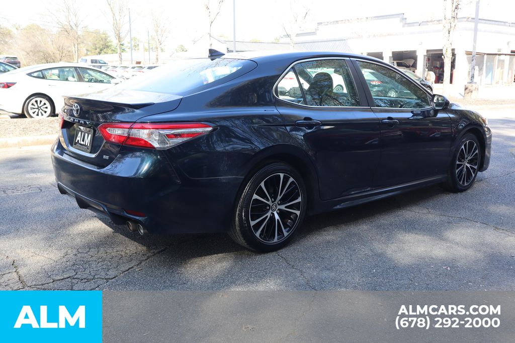 Used 2020 Blue Toyota SE image 6