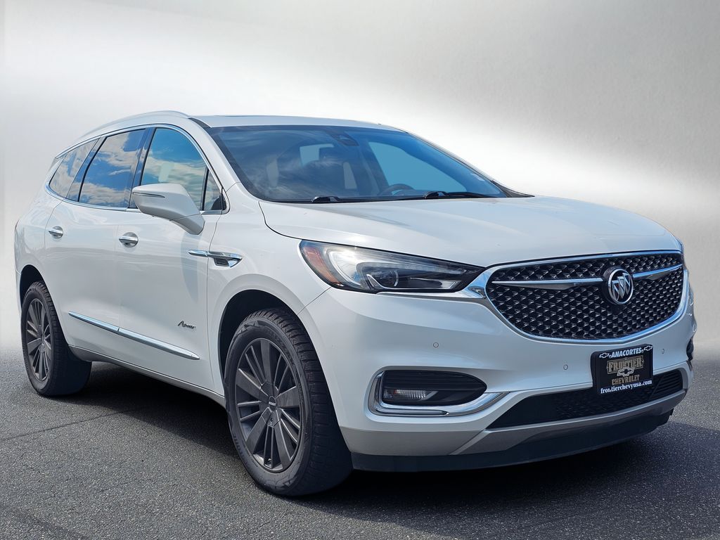 White Frost Tricoat 2019 Buick Enclave SUV / Crossover Four-Wheel Drive 9-Speed Automatic