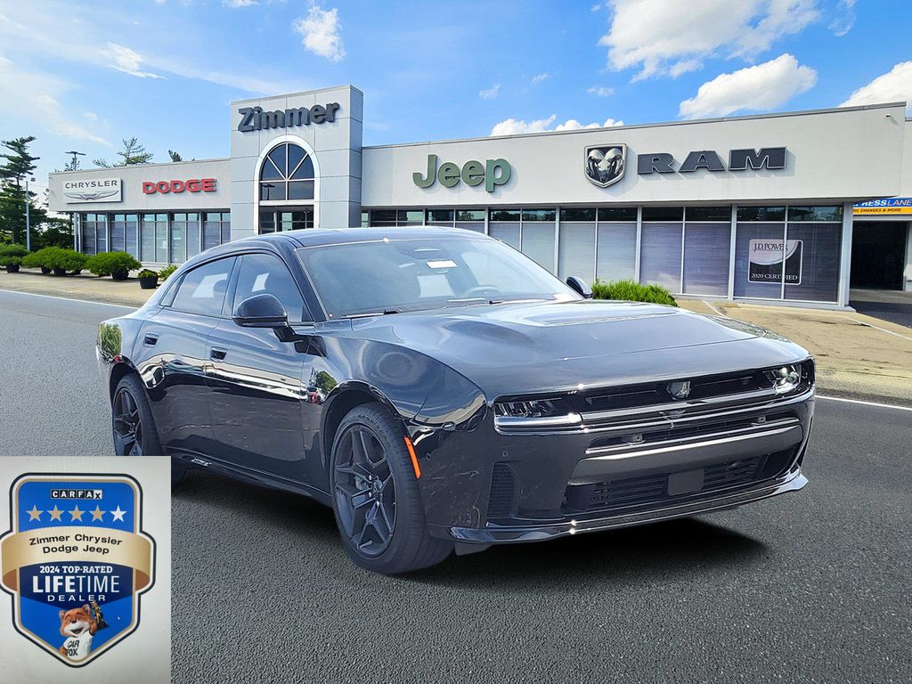 Diamond Black Crystal Pearlcoat 2026 Dodge Charger Sedan All-Wheel Drive 8-Speed Automatic