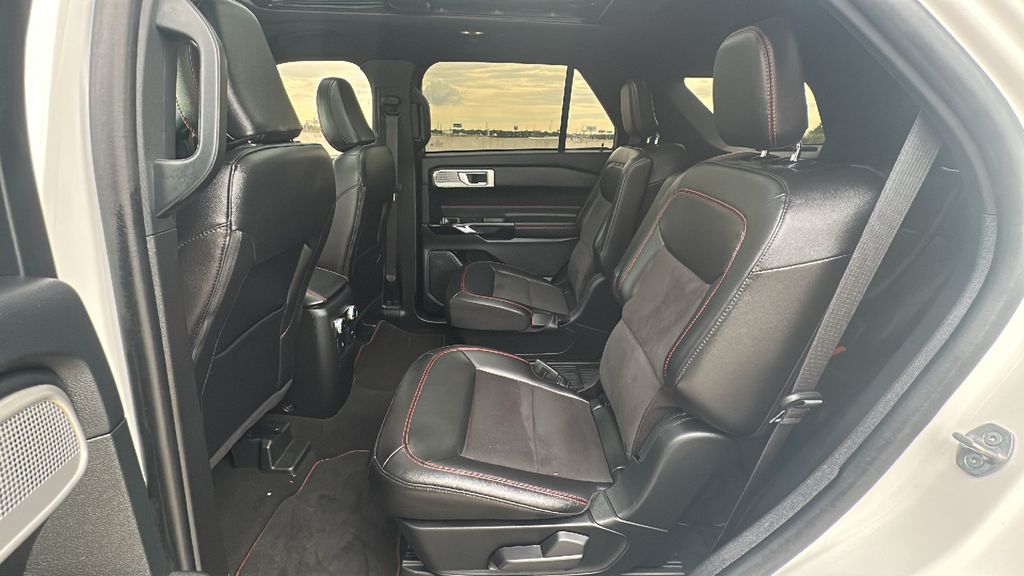 2024 Ford Explorer ST-Line White at DeMontrond Auto Country