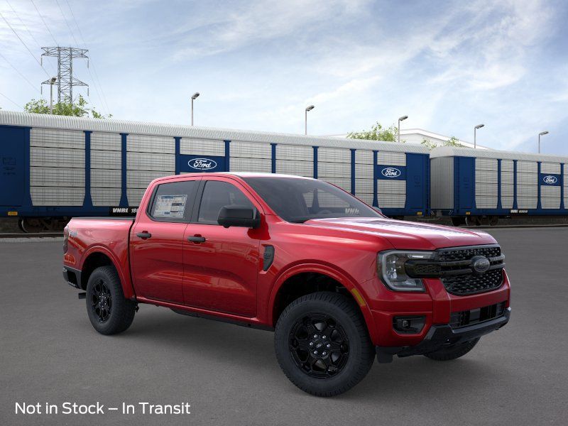 Ruby Red Metallic Tinted Clearcoat 2026 Ford Ranger Pickup Truck Four-Wheel Drive Automatic