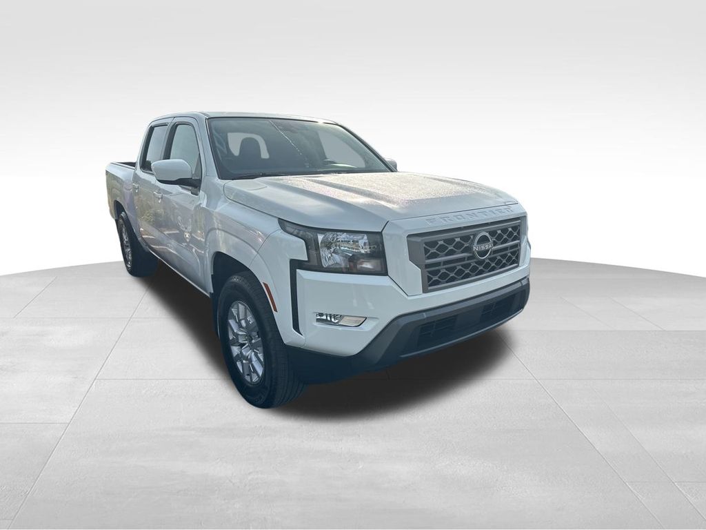 2024 Glacier White Nissan Frontier SV RWD Truck