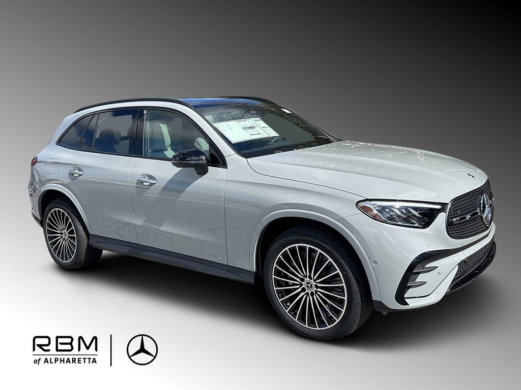 Gray (MANUFAKTUR Alpine Grey) 2026 Mercedes-Benz GLC 300 4MATIC SUV / Crossover All-Wheel Drive 9-Speed Automatic