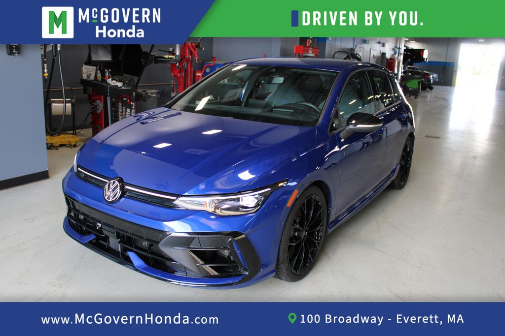 Lapiz Blue Metallic 2025 Volkswagen Golf R Hatchback All-Wheel Drive 7-Speed Dual Clutch
