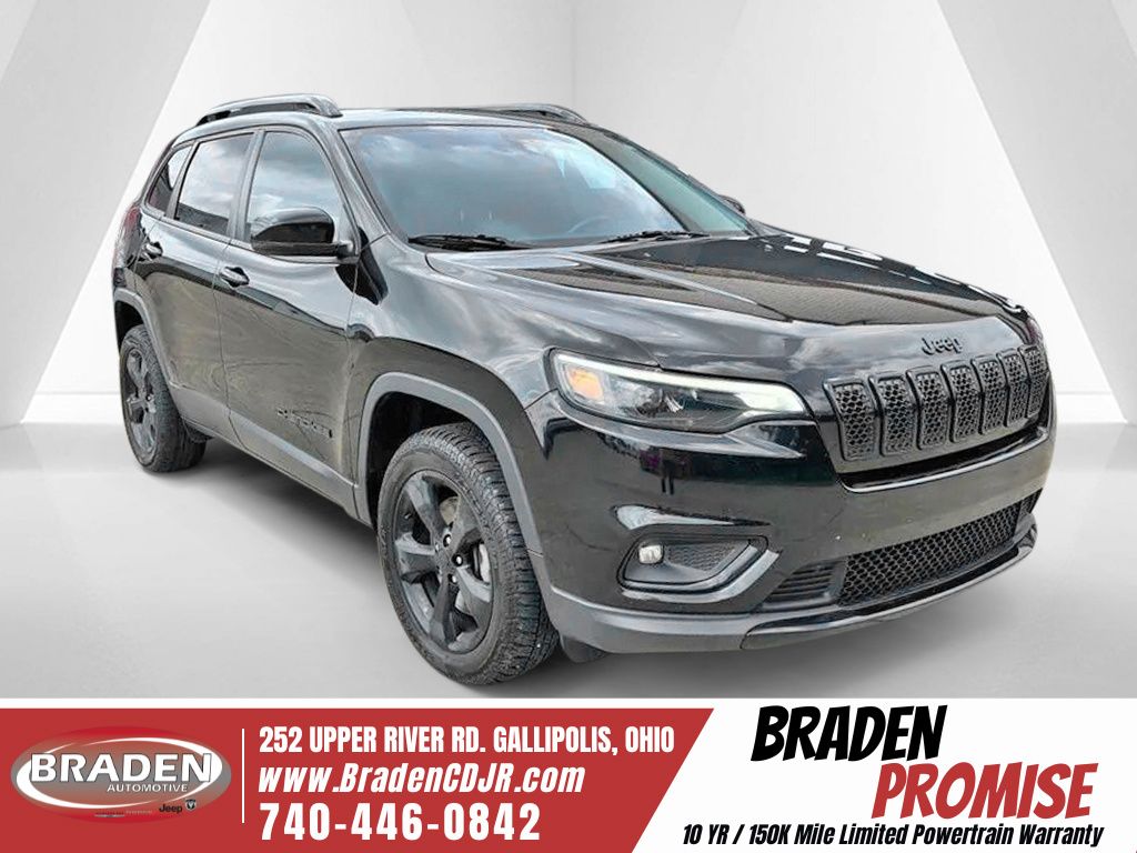 Diamond Black Crystal Pearlcoat 2020 Jeep Cherokee SUV / Crossover Four-Wheel Drive 9-Speed Automatic