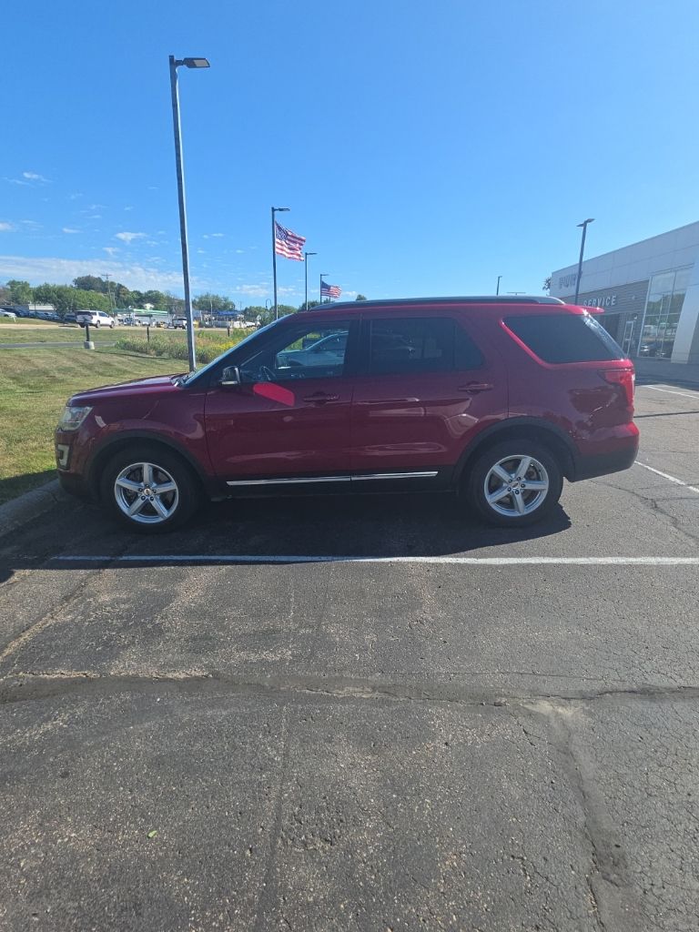 2017 Ruby Red Ford Explorer XLT 4X4 SUV