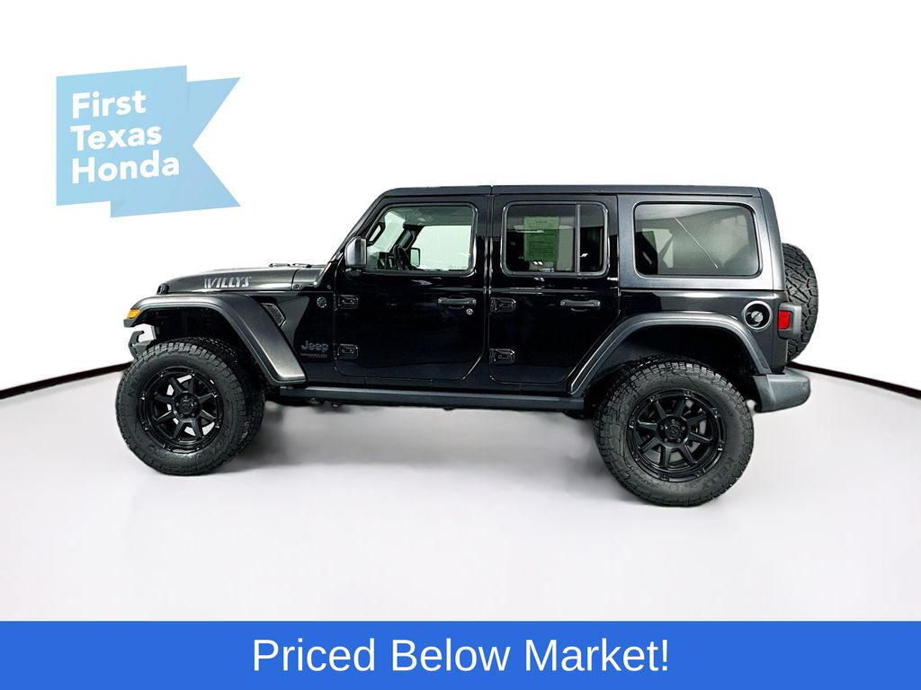 Used Car 2021 Jeep Wrangler  Unlimited Willys For Sale Under $25,000 In Austin, Texas