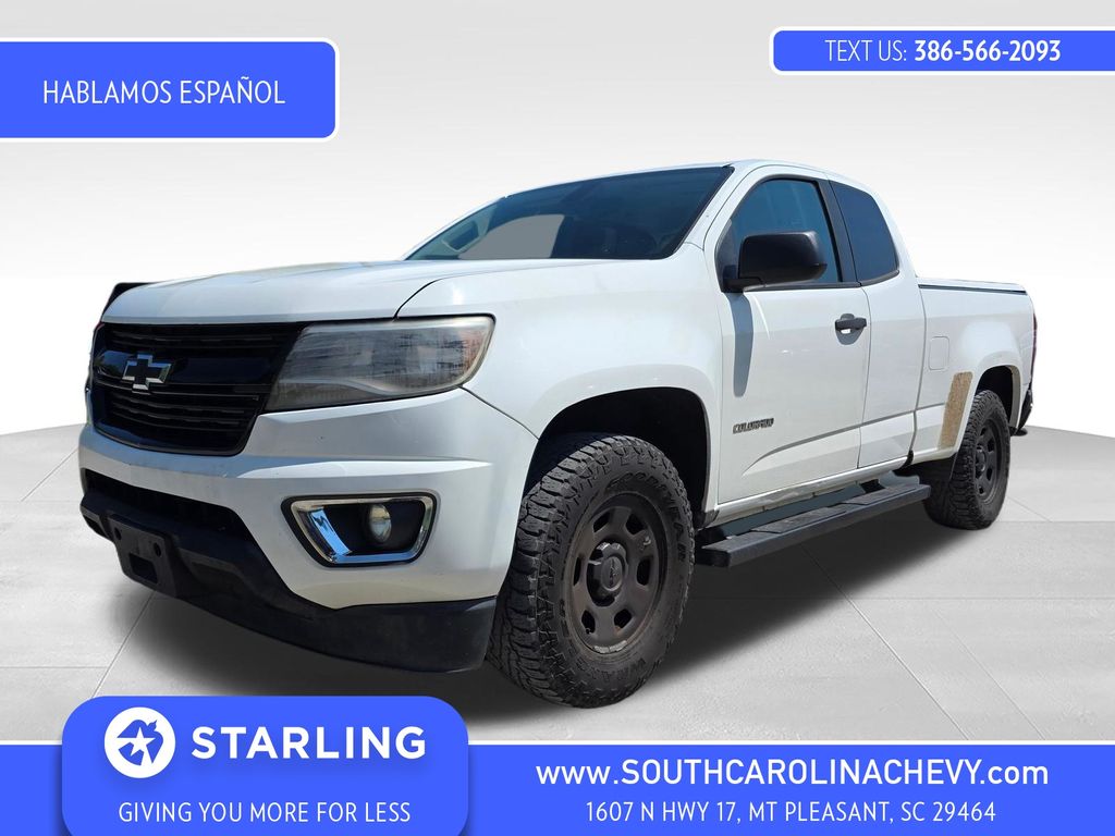 Summit White 2015 Chevrolet Colorado Pickup Truck 4X2 6-Speed Automatic