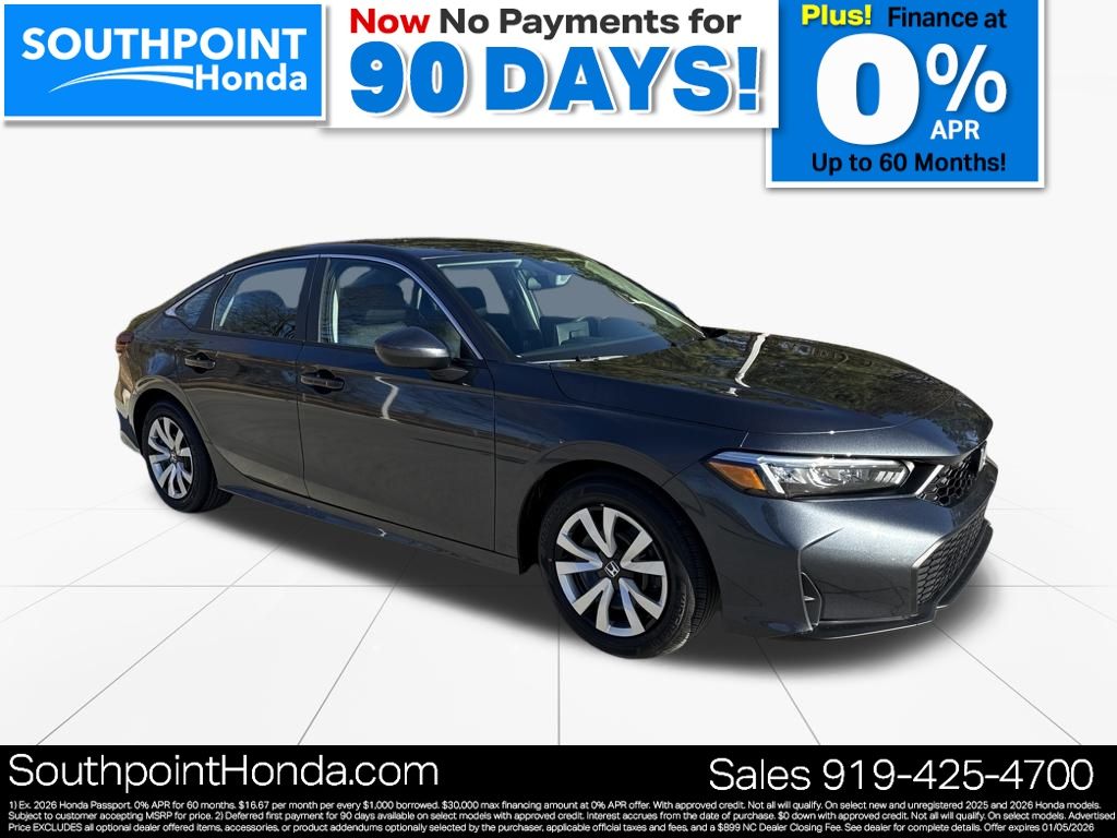 2026 Honda Civic LX FWD