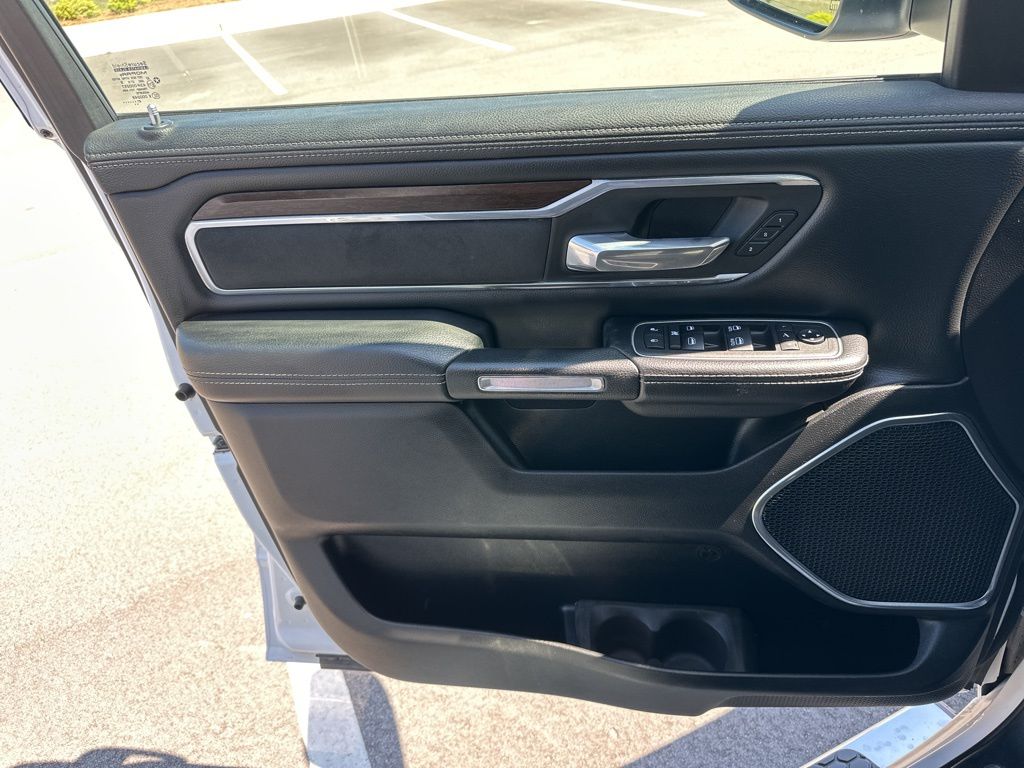 2021 Bright White Clearcoat Ram 1500 Laramie 4X4 Truck
