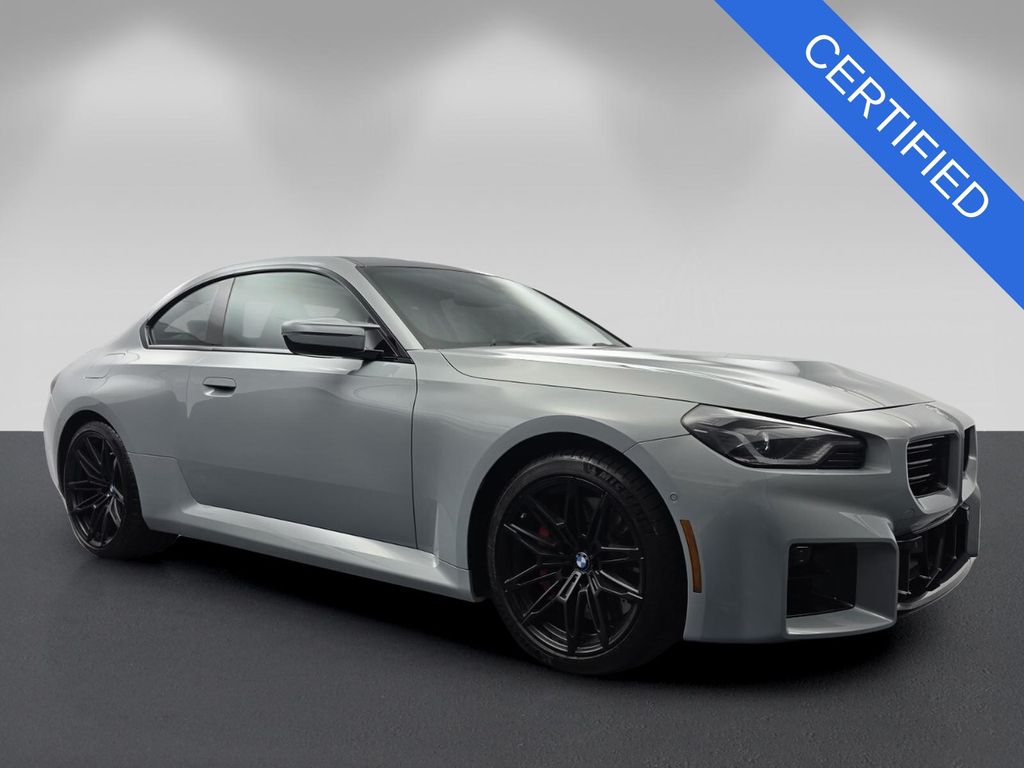 Gray (Brooklyn Grey Metallic) 2025 BMW M2 Coupe Rear-Wheel Drive 6-Speed Manual