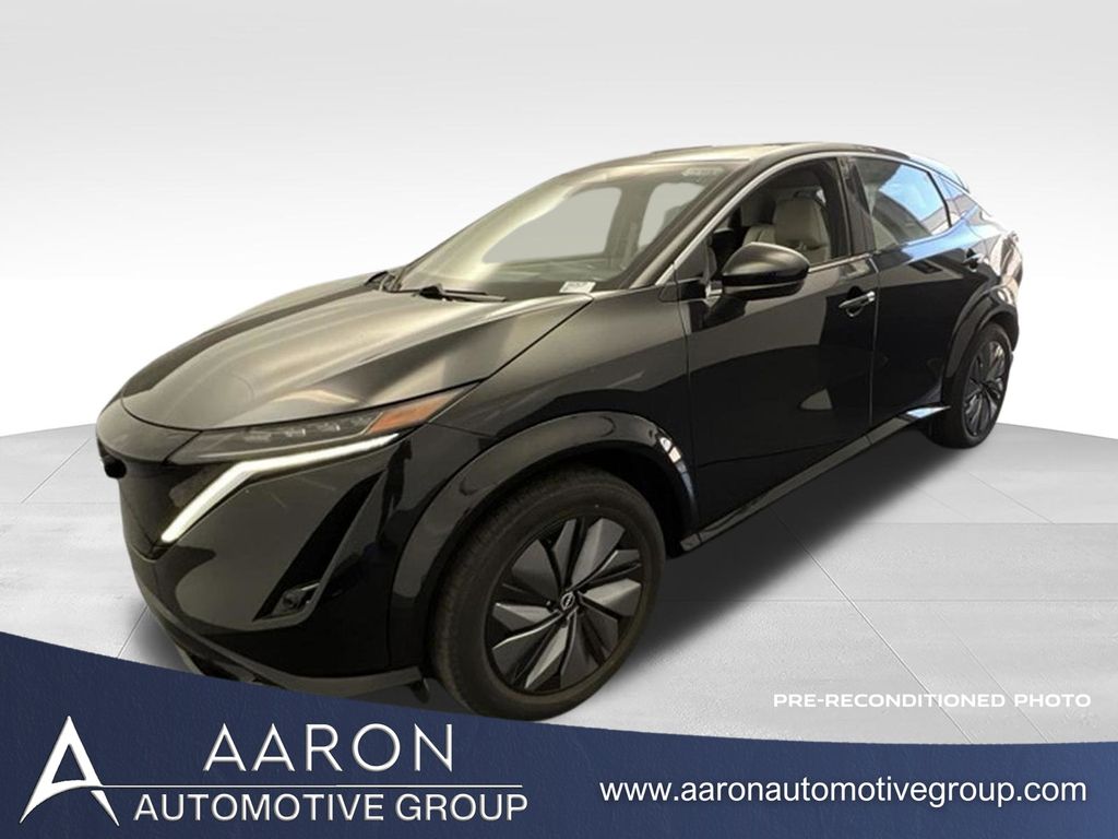 Black Diamond Pearl 2023 Nissan Ariya SUV / Crossover Front-Wheel Drive Continuously Variable Transmission