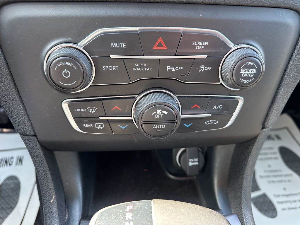 2023 Pitch Black Clearcoat Dodge Charger GT RWD Sedan