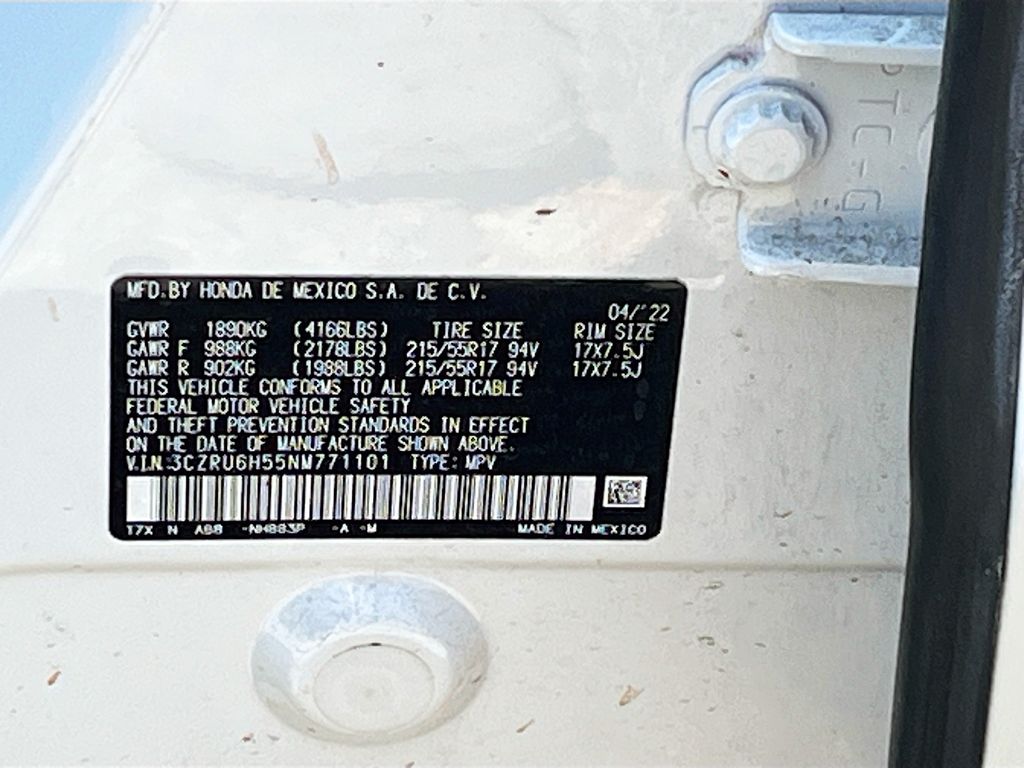 Used 2022 White Honda EX image 31