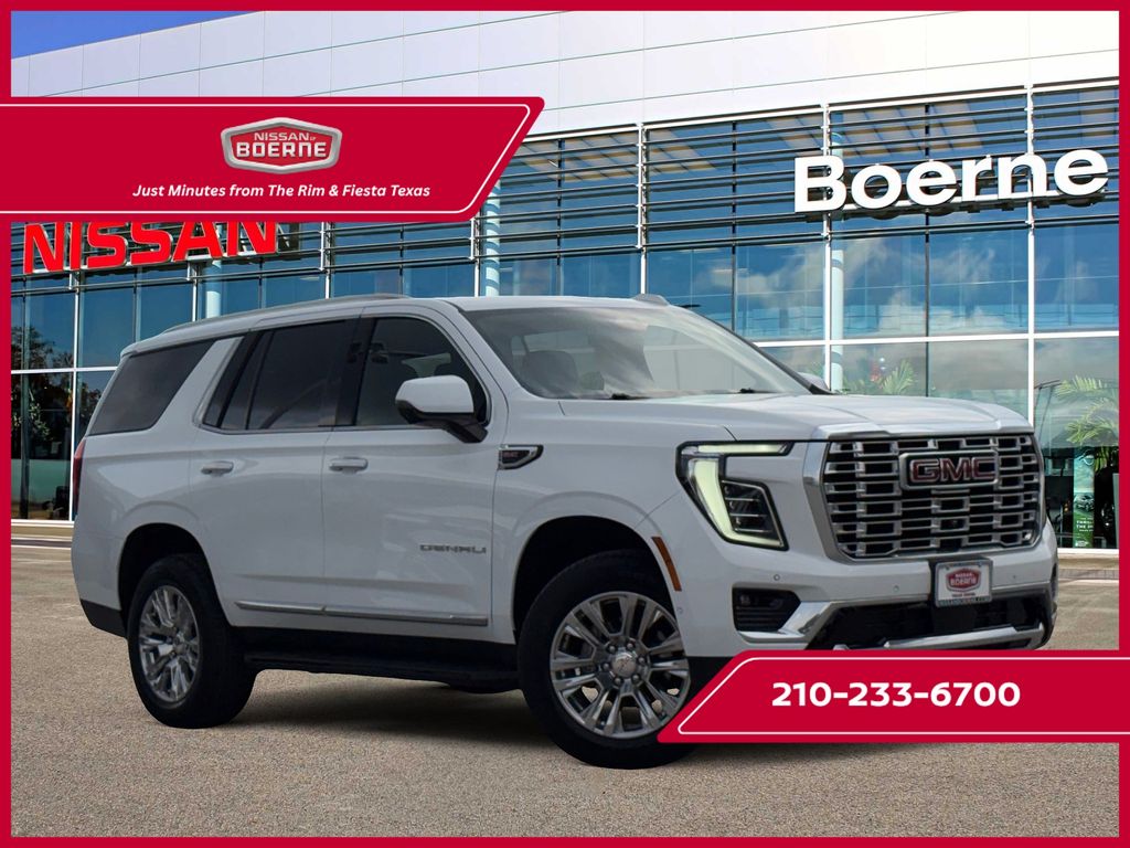 Summit White 2025 GMC Yukon SUV / Crossover Four-Wheel Drive