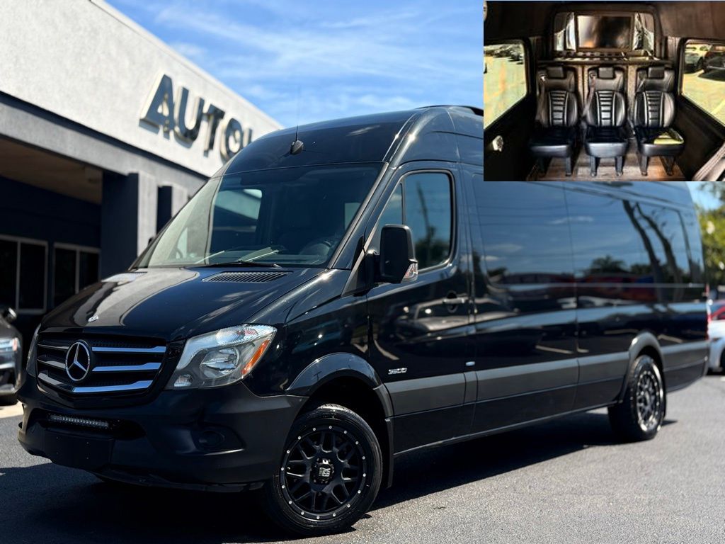 Jet Black 2015 Mercedes-Benz Sprinter Cargo Van 4X2 5-Speed Automatic
